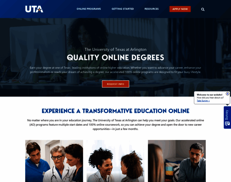 Academicpartnerships.uta.edu thumbnail