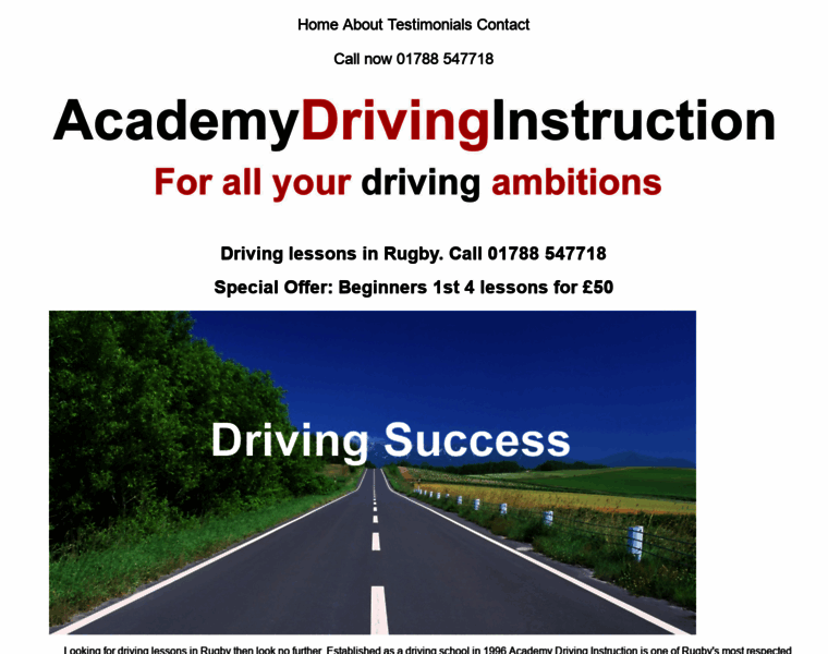 Academy-driving.co.uk thumbnail