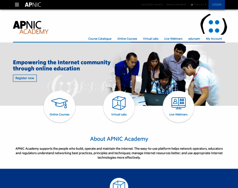 Academy.apnic.net thumbnail