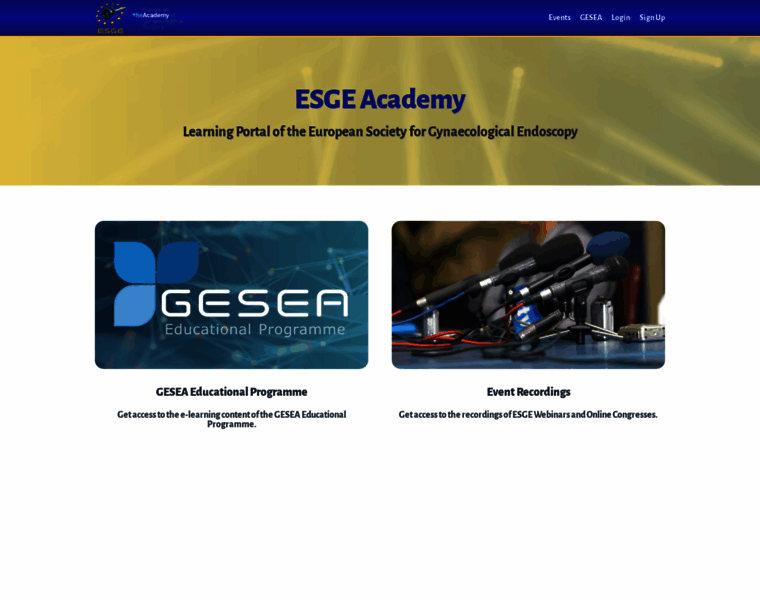 Academy.esge.org thumbnail