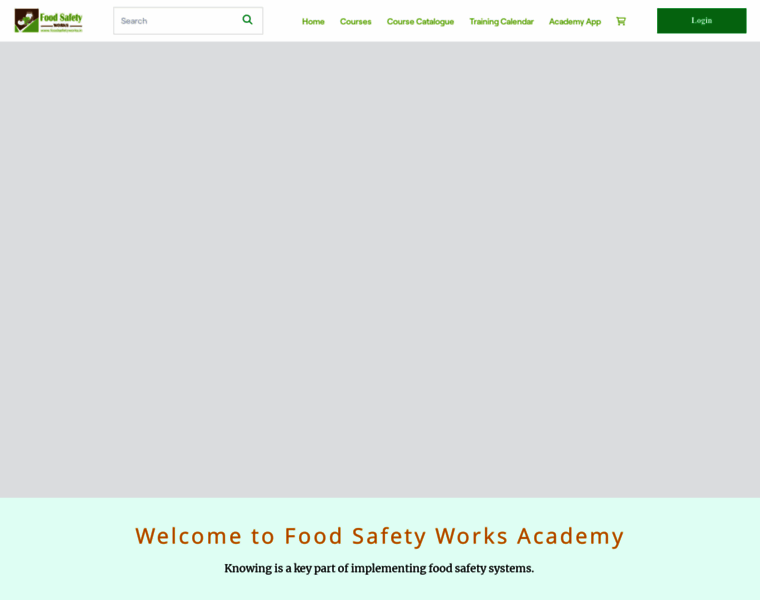 Academy.foodsafetyworks.com thumbnail