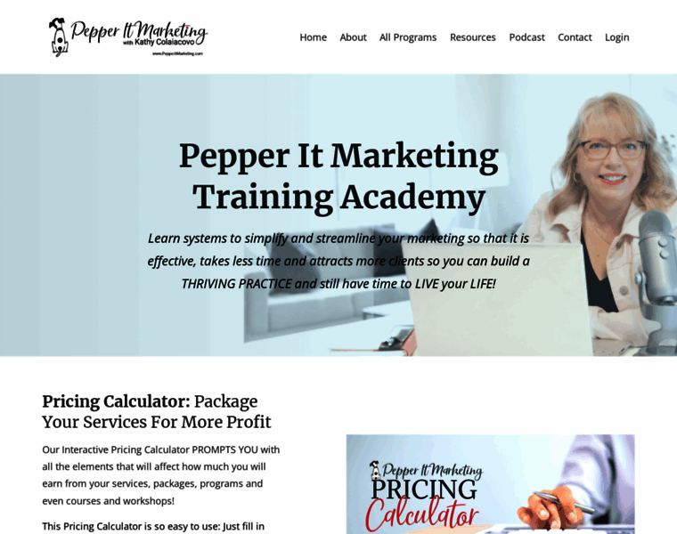 Academy.pepperitmarketing.com thumbnail