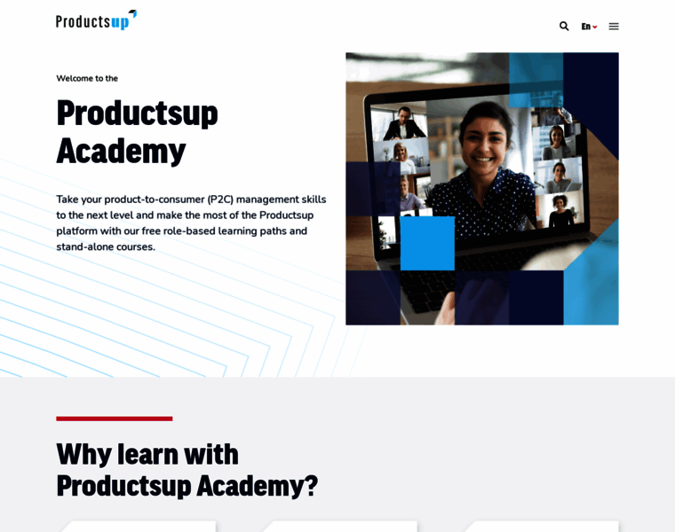 Academy.productsup.com thumbnail