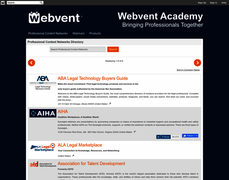 Academy.webvent.tv thumbnail