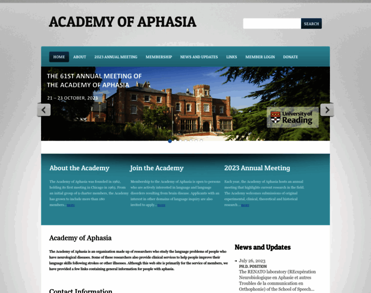 Academyofaphasia.org thumbnail