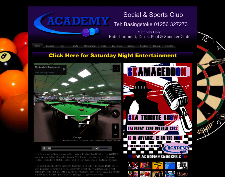 Academysnooker.co.uk thumbnail