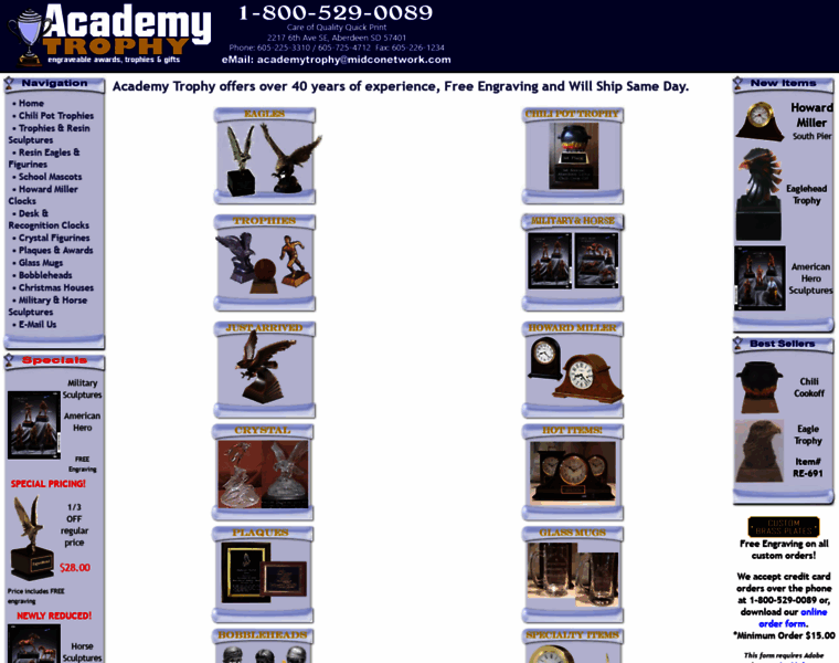 Academytrophy.com thumbnail