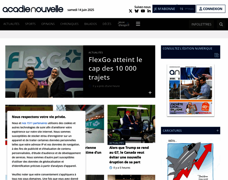 Acadienouvelle.com thumbnail Acadienouvelle.com thumbnail