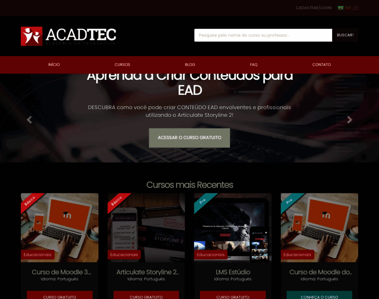 Acadtec.com.br thumbnail