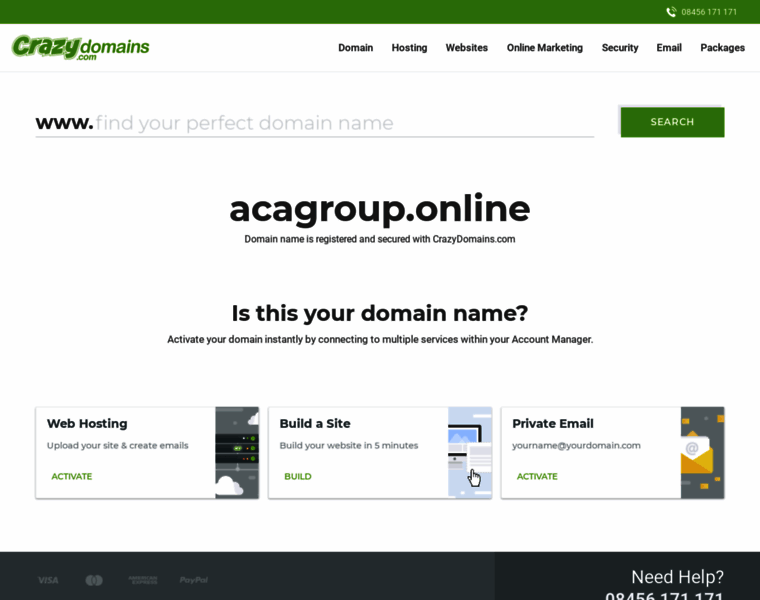 Acagroup.online thumbnail