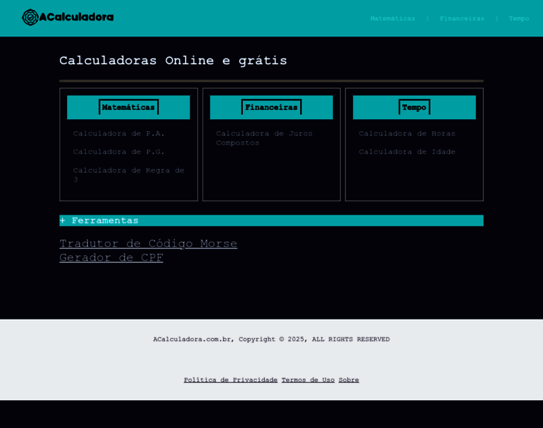 Acalculadora.com.br thumbnail