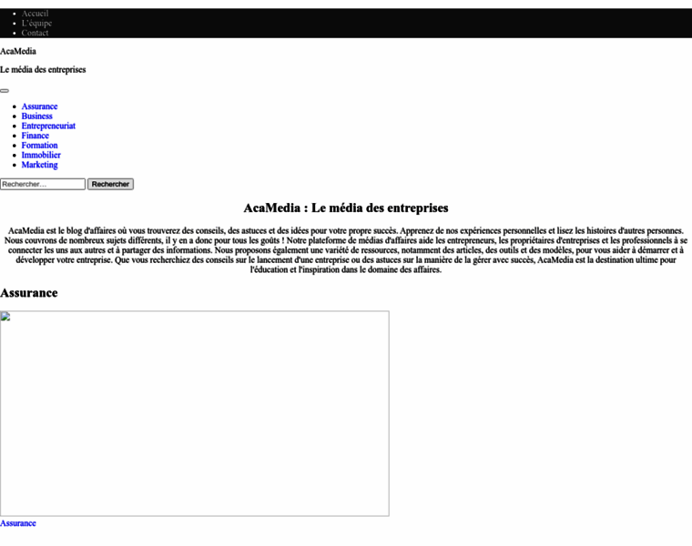 Acamedia.fr thumbnail