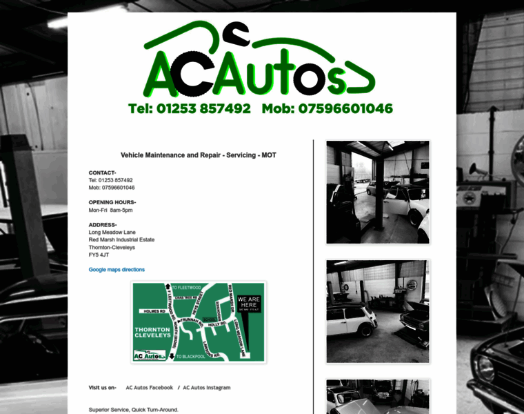 Acautos.org.uk thumbnail