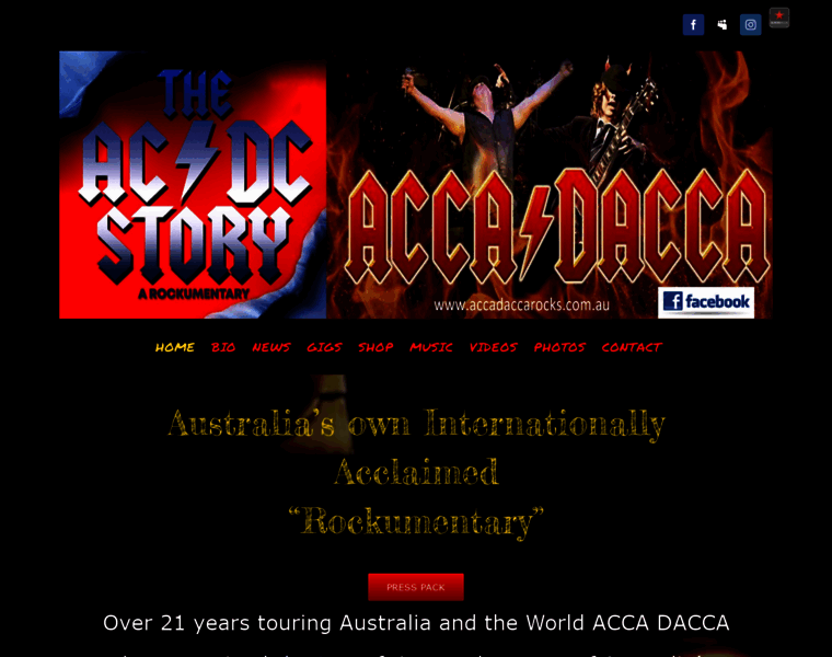 Accadaccarocks.com.au thumbnail
