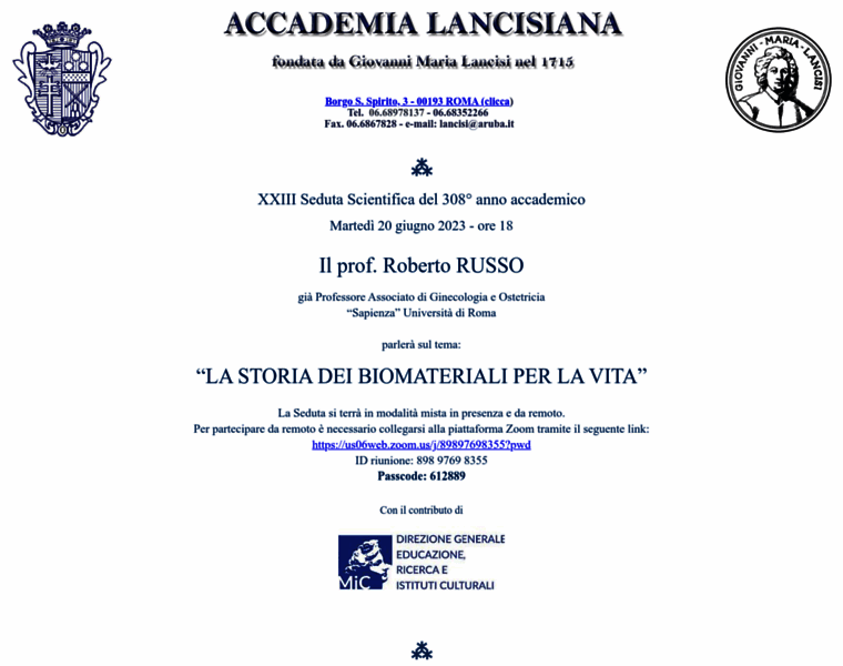 Accademia-lancisiana.it thumbnail