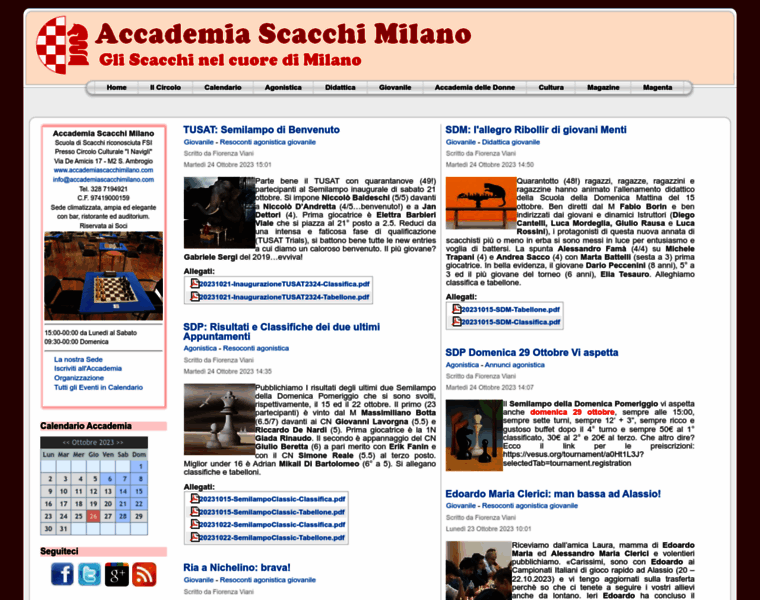 Accademiascacchimilano.com thumbnail