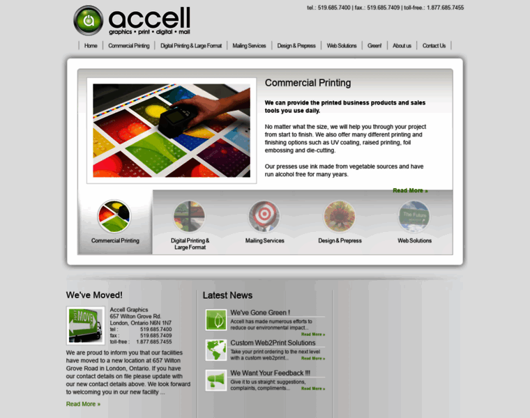 Accellgraphics.com thumbnail