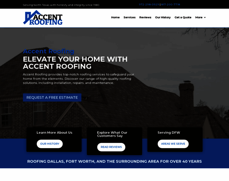 Accent-roofing.com thumbnail