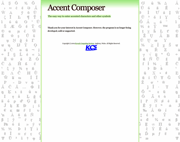 Accentcomposer.com thumbnail