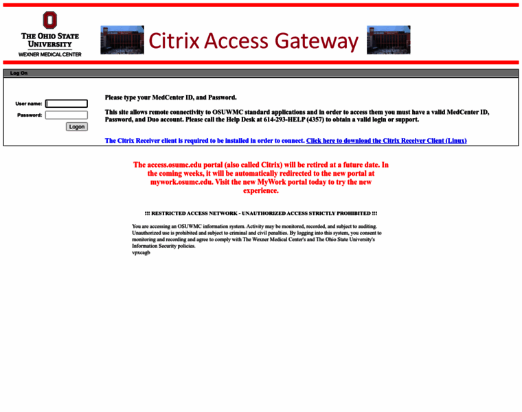 Access.osumc.edu thumbnail