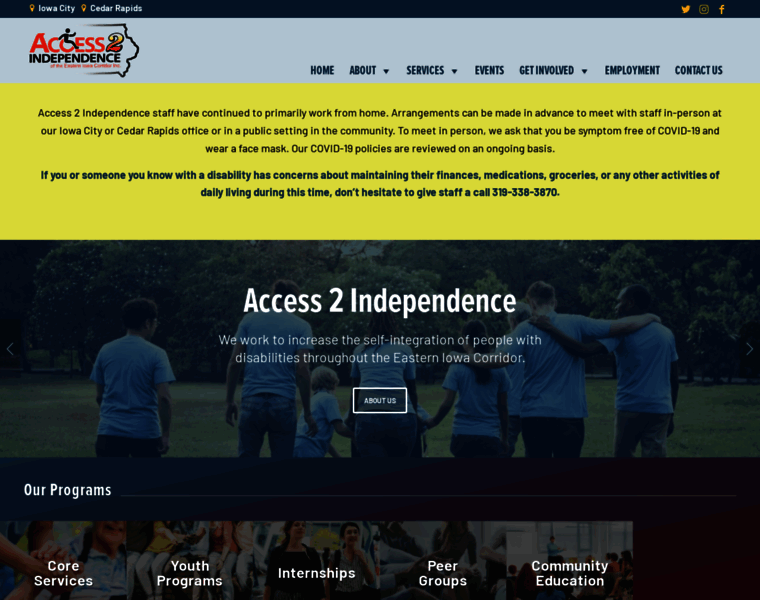 Access2independence.org thumbnail