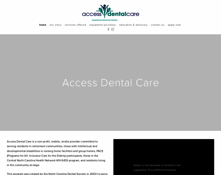 Accessdentalcare.org thumbnail