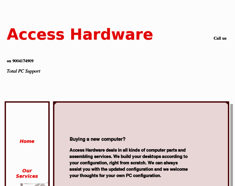 Accesshardware.in thumbnail