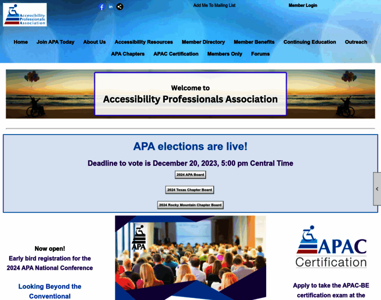 Accessibilityprofessionals.org thumbnail Accessibilityprofessionals.org thumbnail