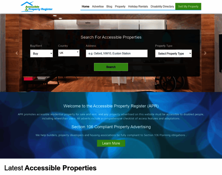 Accessible-property.org.uk thumbnail