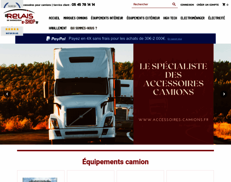 Accessoires-camions.fr thumbnail