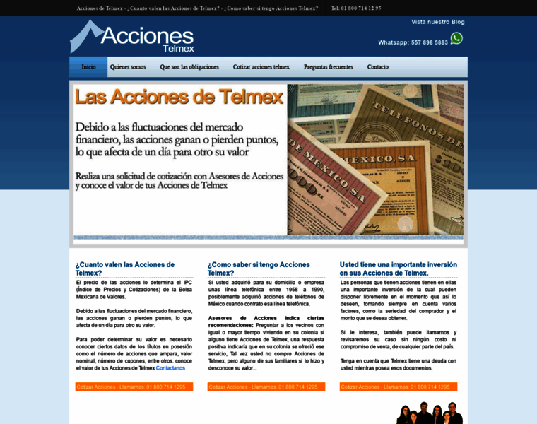 Acciontelmex.com thumbnail