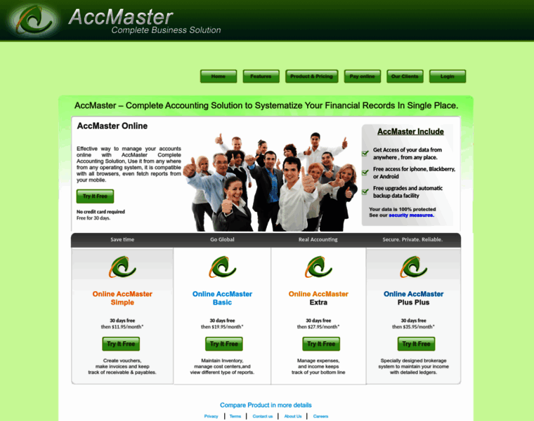 Accmaster.com thumbnail
