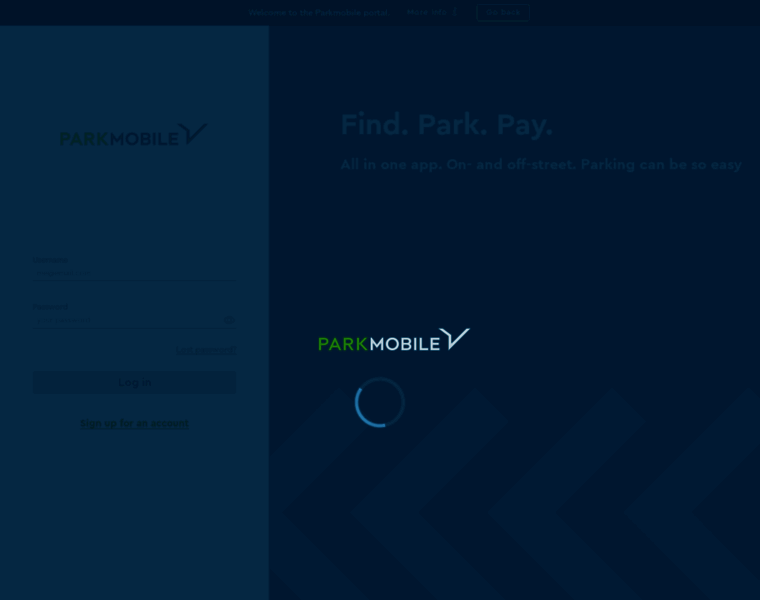 Account.parkmobile.com thumbnail