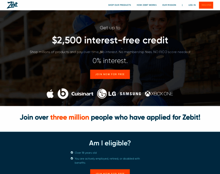 Account.zebit.com thumbnail
