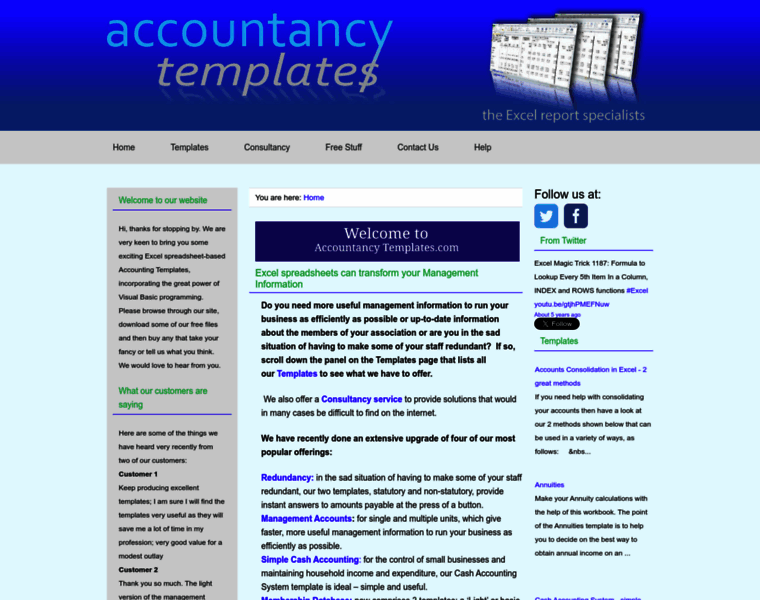 Accountancytemplates.com thumbnail