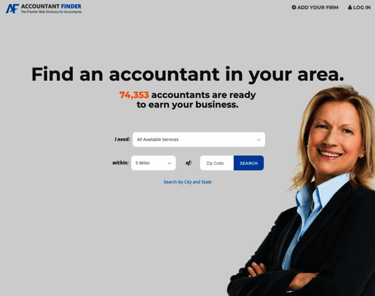 Accountantfinder.com thumbnail