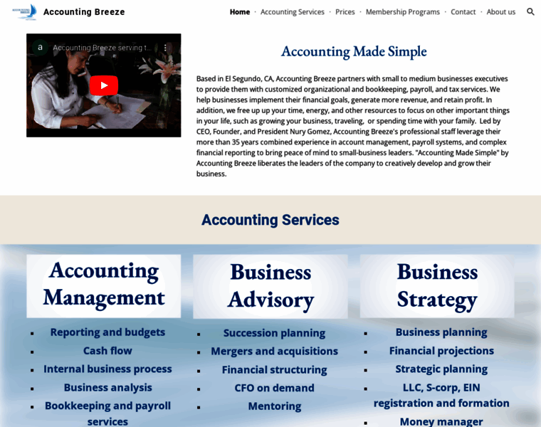 Accountingbreeze.com thumbnail