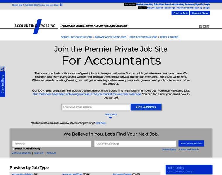 Accountingcrossing.com thumbnail