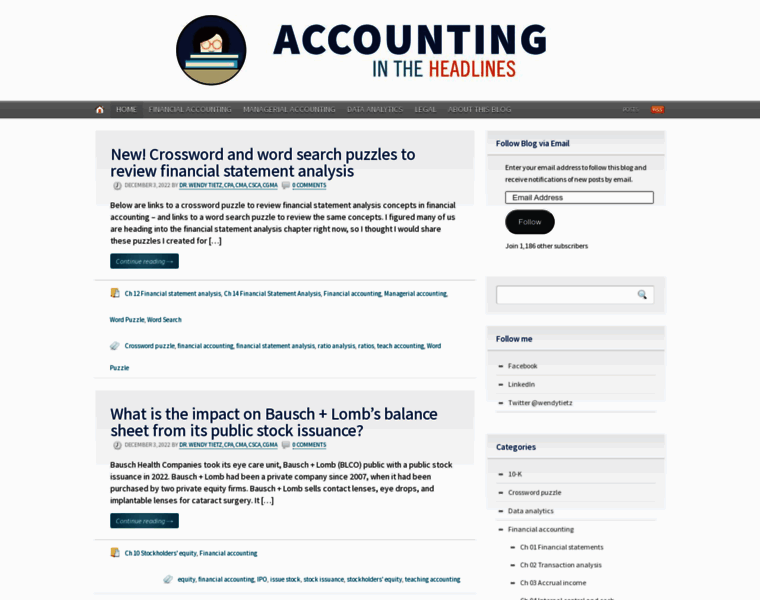Accountingintheheadlines.com thumbnail