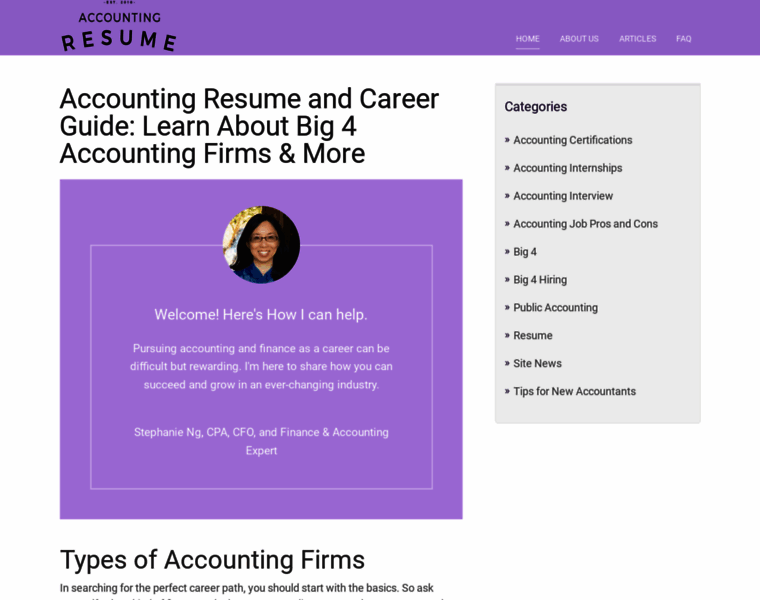 Accountingresume.net thumbnail