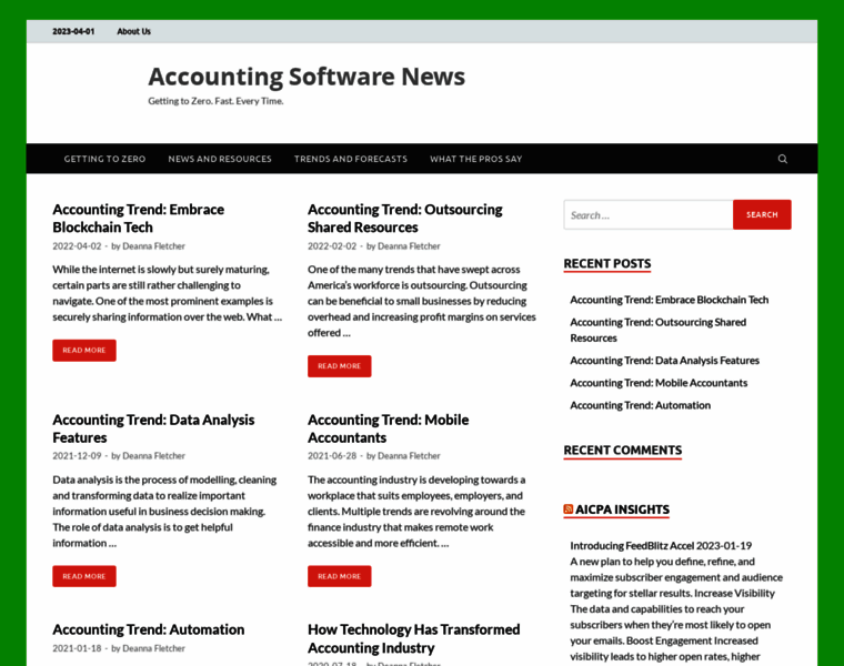 Accountingsoftwarenews.com thumbnail