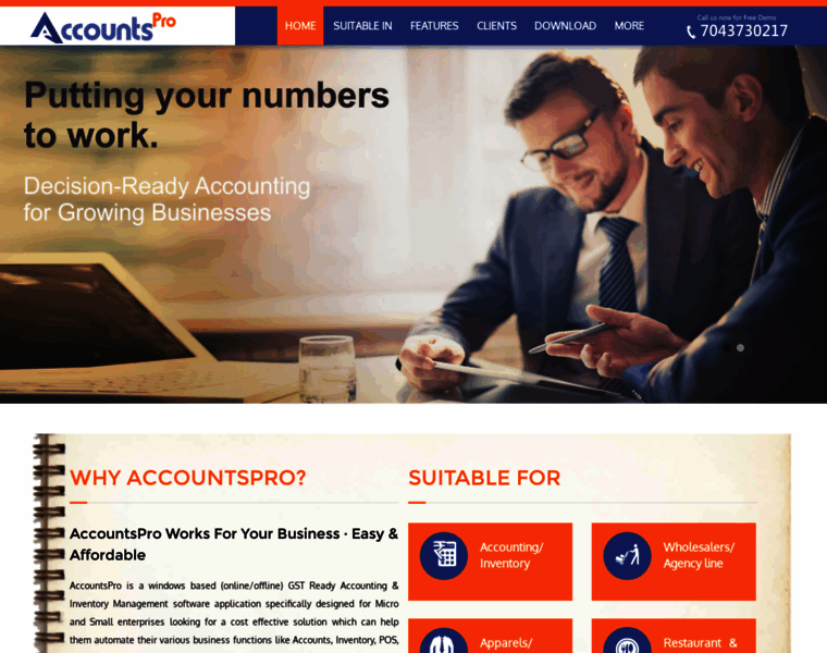 Accountspro.co.in thumbnail