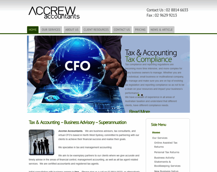 Accrew.com.au thumbnail