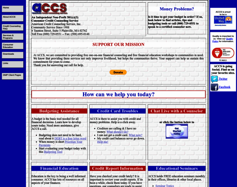 Accs.org thumbnail