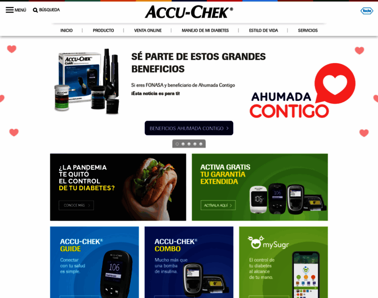 Accu-chek.cl thumbnail