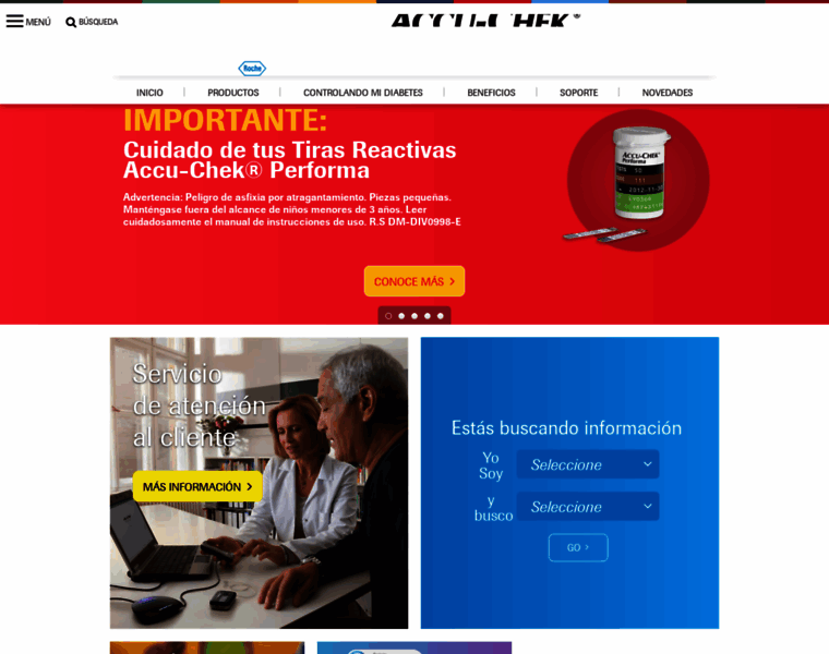 Accu-chek.com.pe thumbnail