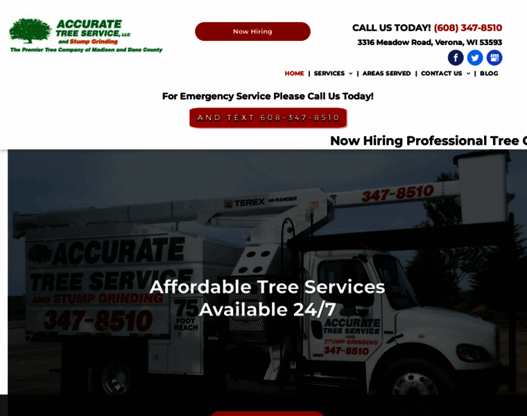 Accuratetreeservices.com thumbnail