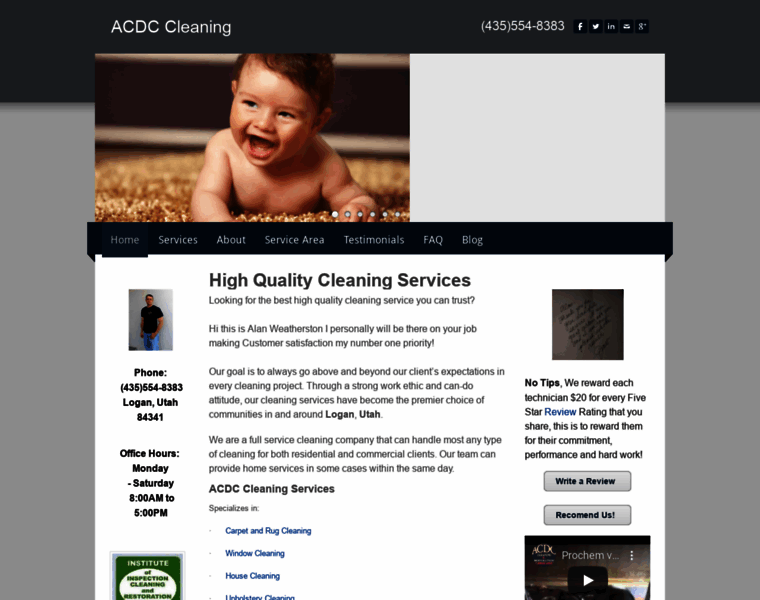 Acdccleaning.com thumbnail