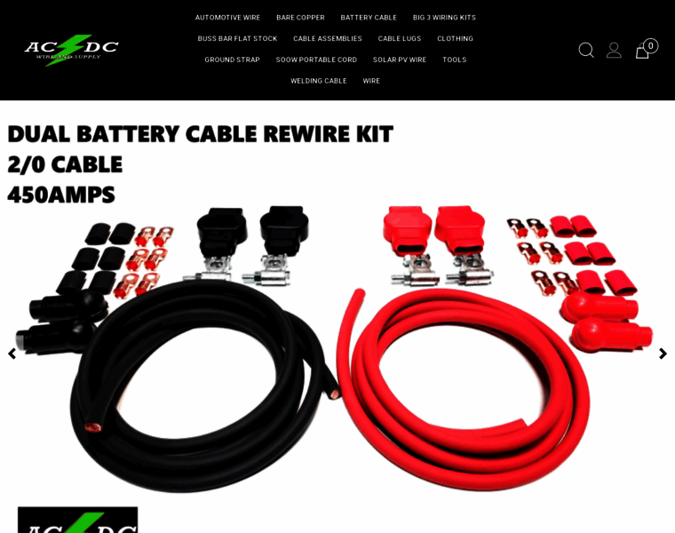 Acdcwireandsupply.com thumbnail