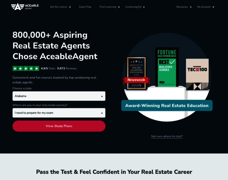 Aceableagent.com thumbnail